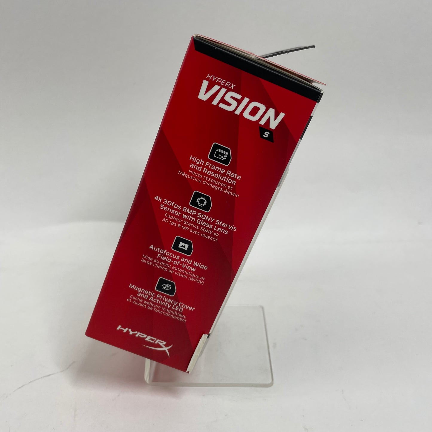 New HyperX Vision S High-Performance 4K Webcam WC0002 (Open Box)