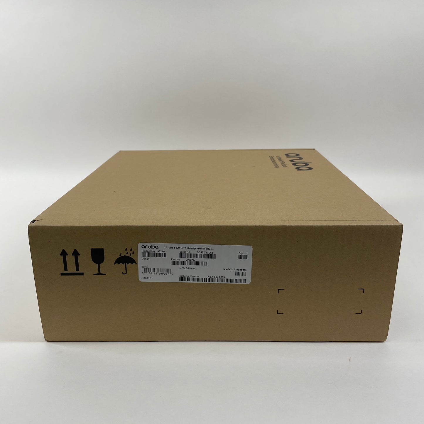 New HPE Aruba 5400R z12 Management Primary Controller Module J9827A