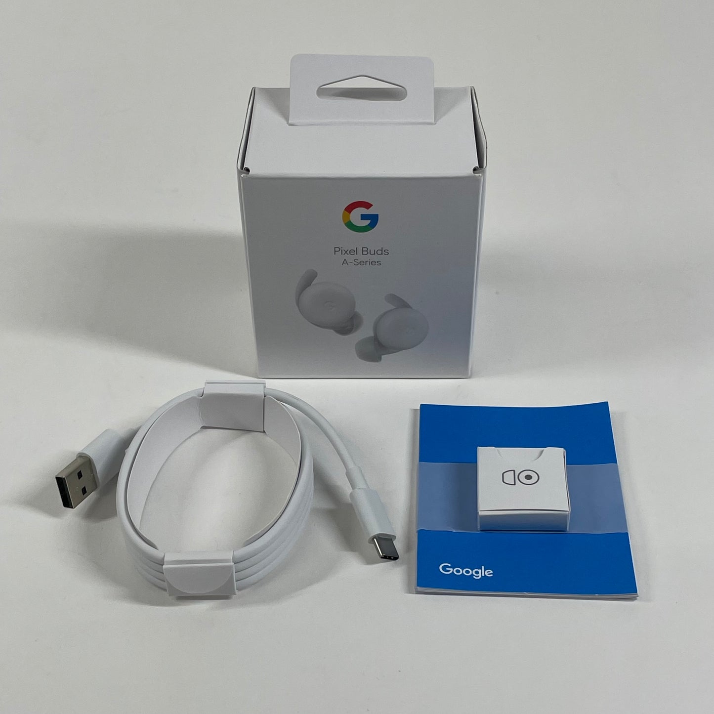 Google A Series Wireless Bluetooth Earbuds White G7T9J