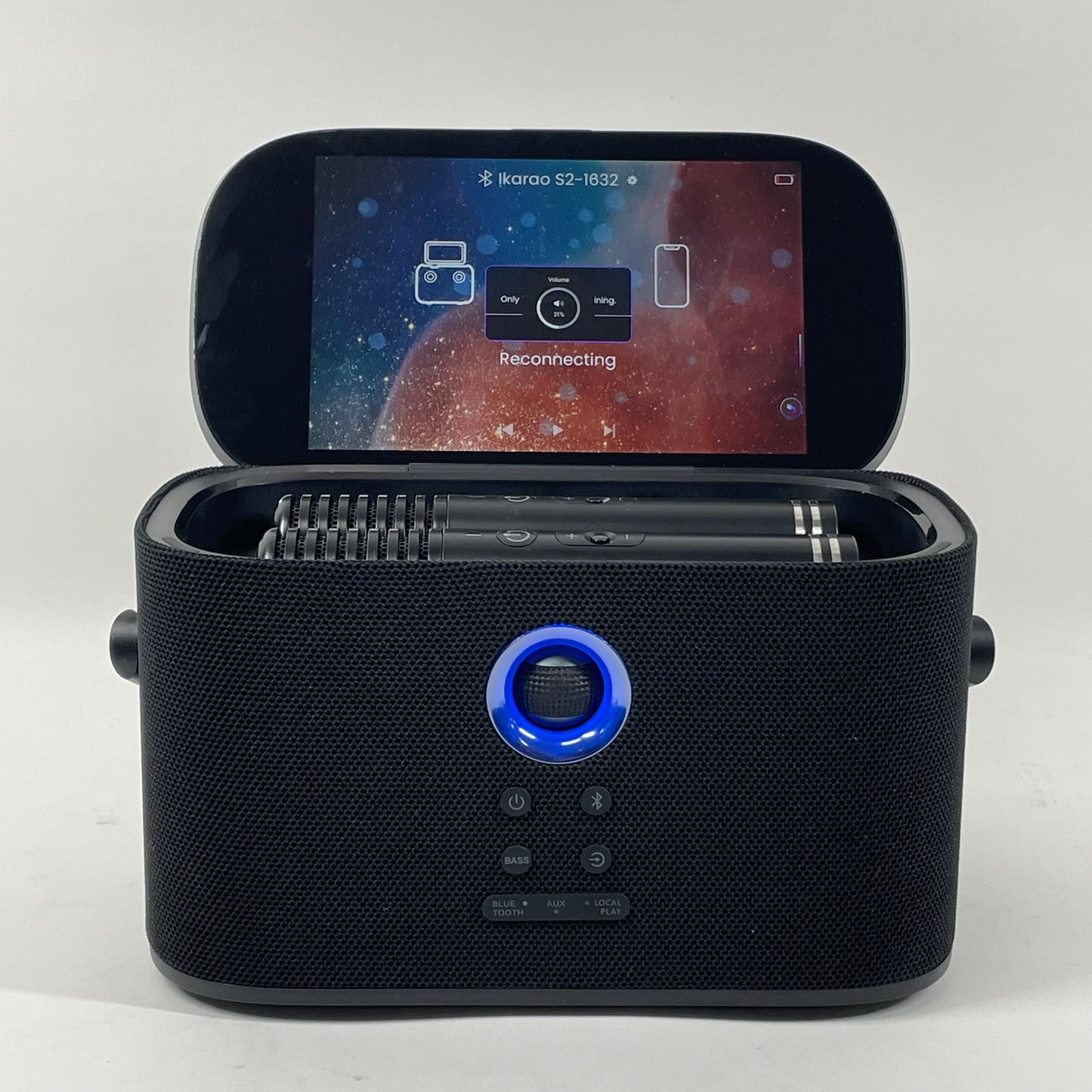 Ikarao Shell S2 Smart Karaoke Machine Black