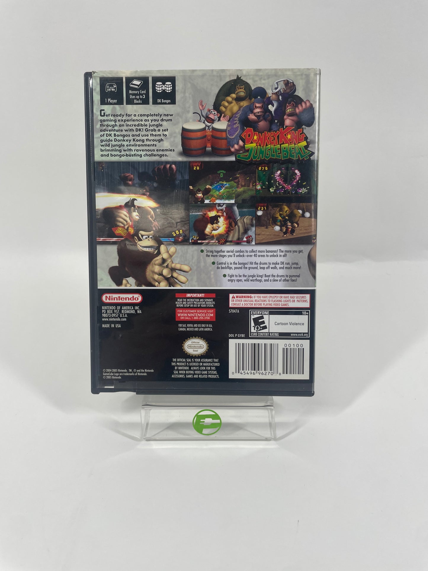Donkey Kong Jungle Beat (GameCube, 2004)
