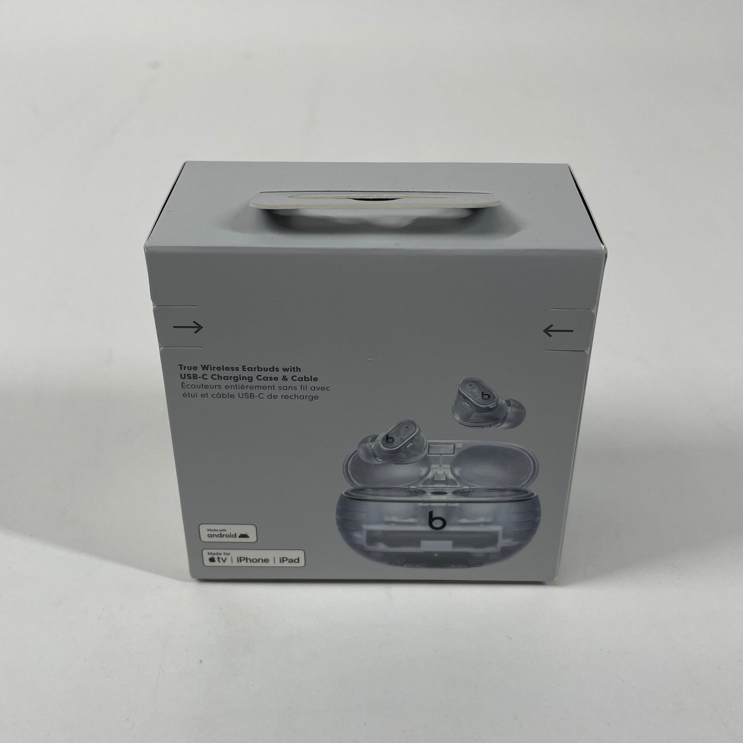 New Beats Studio Buds+ Wireless Earbuds Transparent MQLK3LL/A