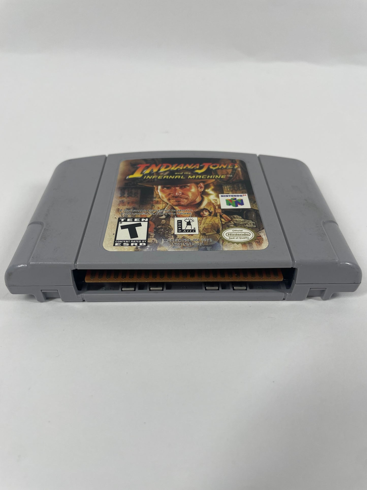 Indiana Jones Infernal Machine (Nintendo 64 N64, 1999)
