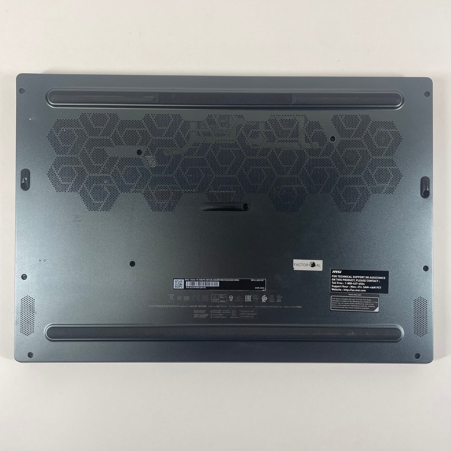 MSI Delta 15 A5EFK-001US 15.6" Ryzen 7 5800H 16GB RAM 1TB SSD Radeon RX 6700M