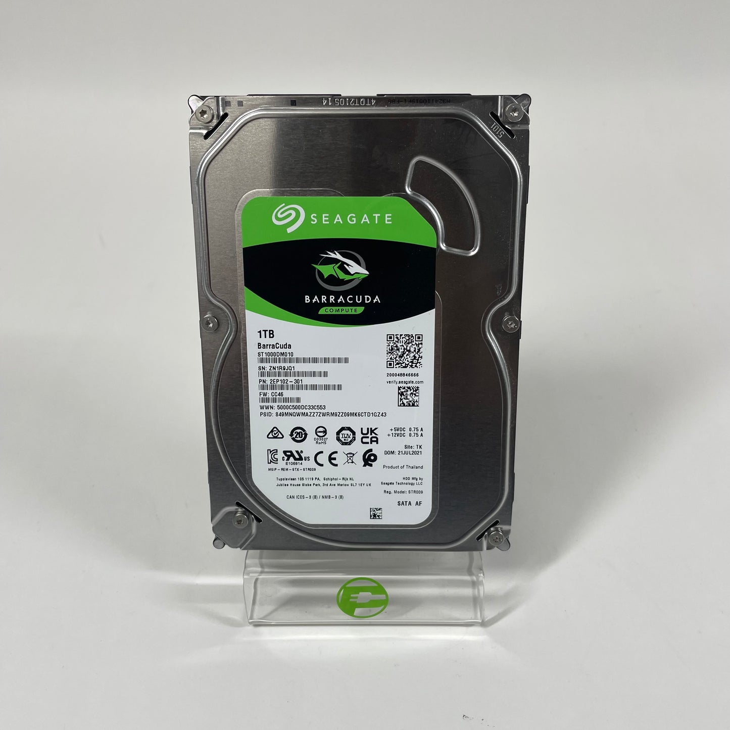 Seagate 3.5" Barracuda 1TB SATA (Serial ATA) HDD STR009