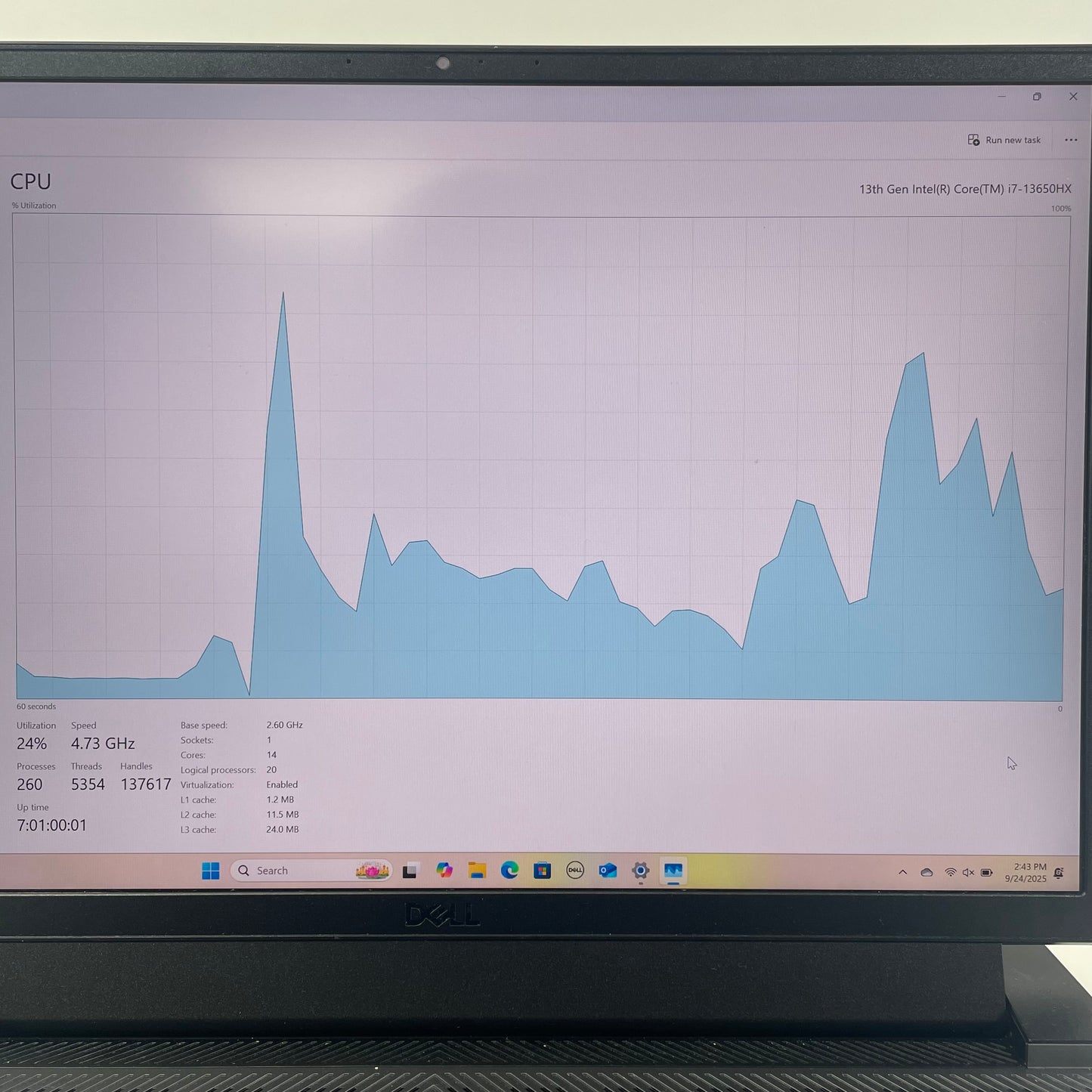 Dell G16 7630 16" i7-13650HX 2.6GHz 16GB RAM 1TB SSD GeForce RTX 4050