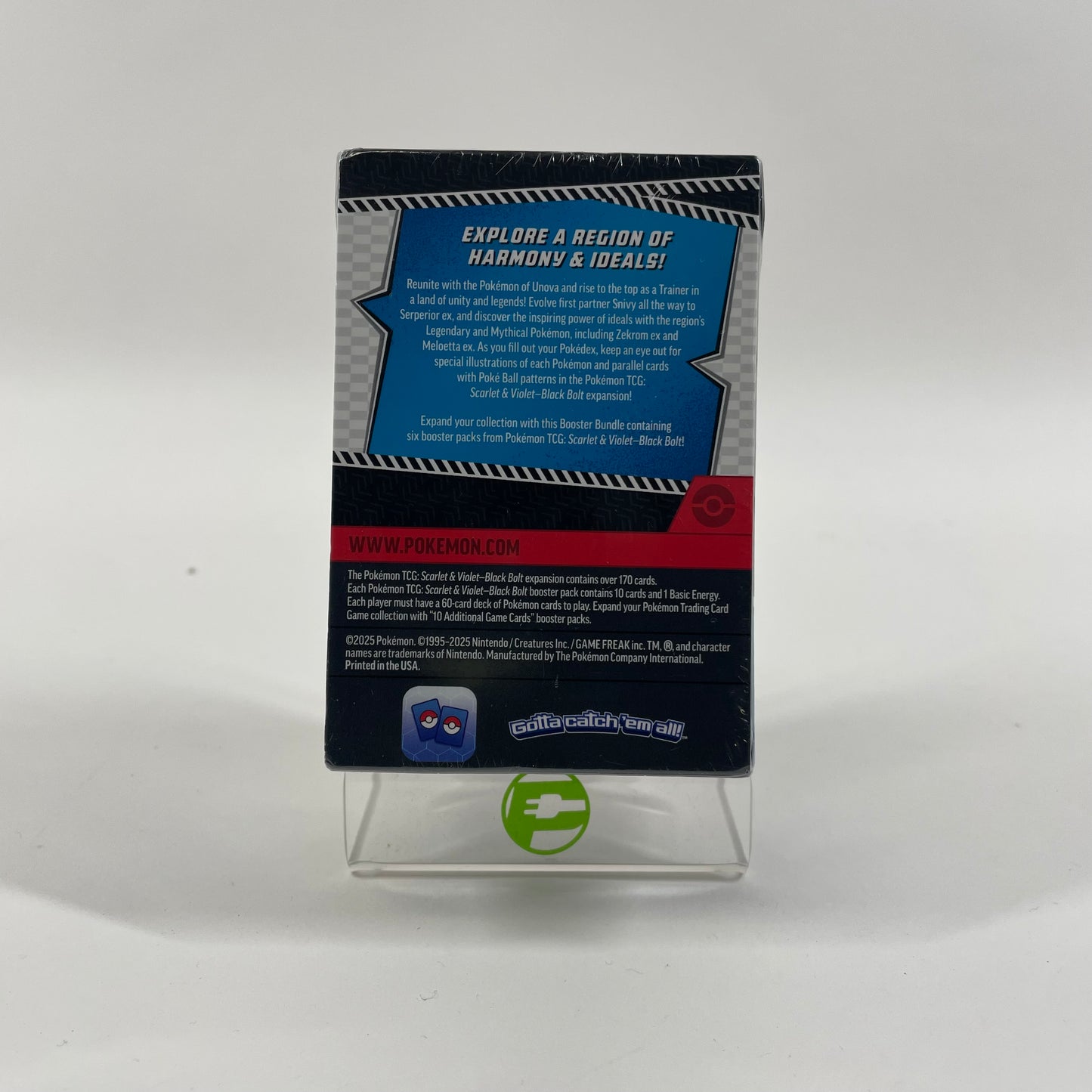 New Pokémon TCG Black Bolt Booster Bundle