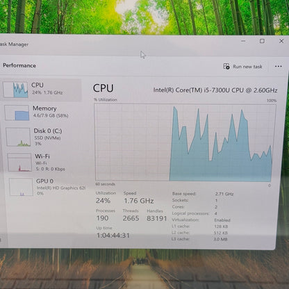 Microsoft Surface Book 2 1832 13.5" i5-7300U 2.6GHz 8GB RAM 128GB SSD