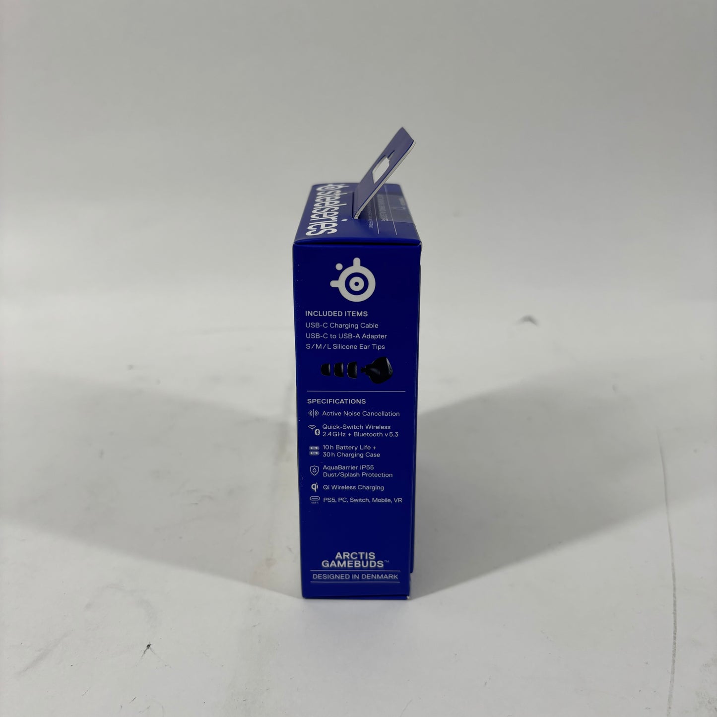 New Steelseries Arctis Gamebuds Wireless Active Noise Canceling Earbuds Black