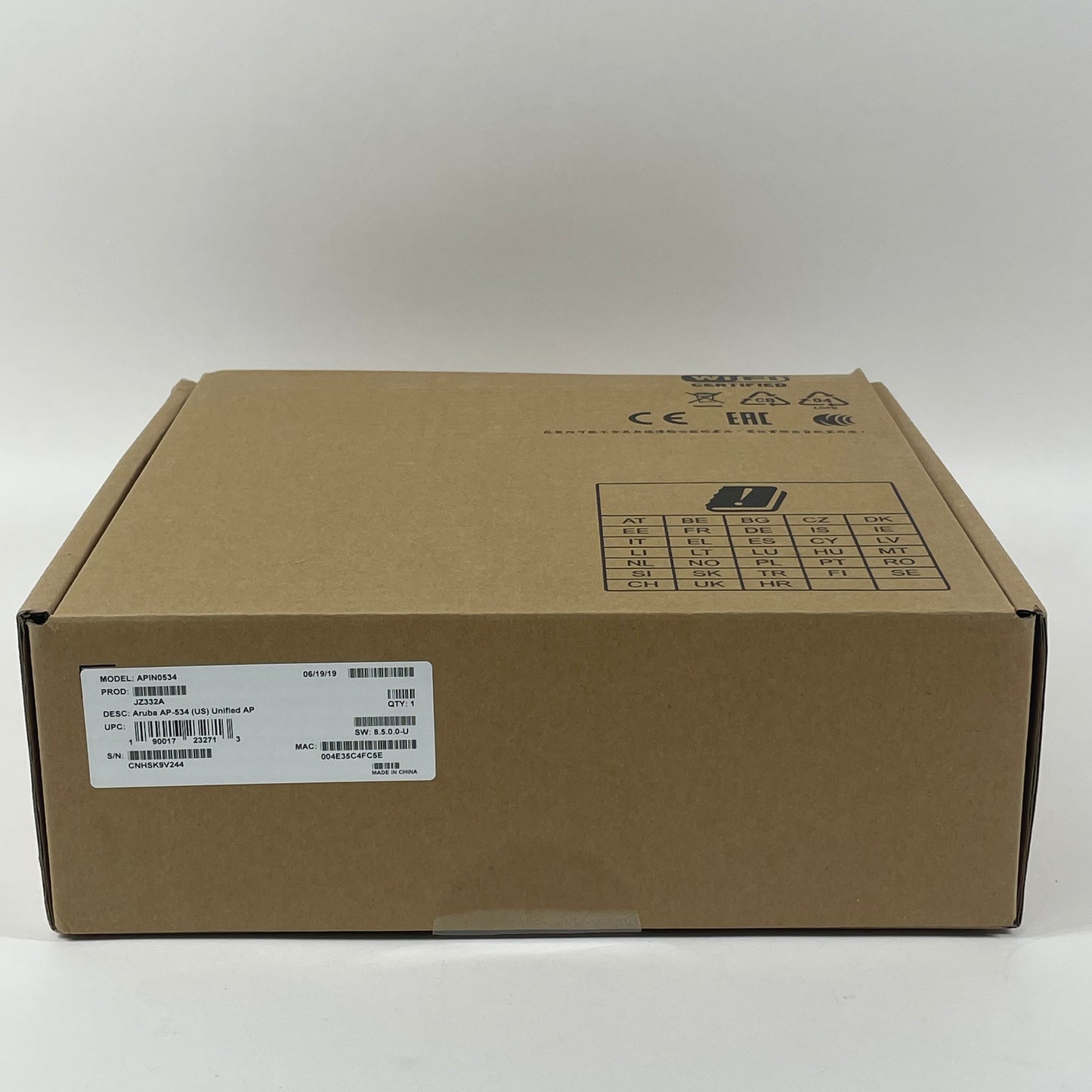 New HPE Aruba AP 534 2-Port Unified Access Point APIN0534