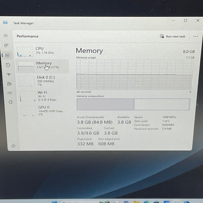 Asus Vivobook 17 X1704Z 17.3" i3-1215U 1.2GHz 8GB RAM 512GB SSD