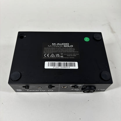 M-AUDIO M-TRACK SOLO, Portable, 2-In/2-Out USB Audio Interface MTRACKSOLO