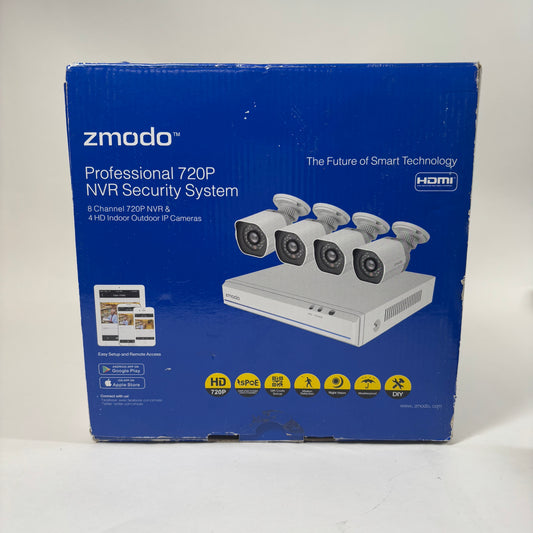 Zmodo 720p NVR Network Video Recording Security System  ZM-SS78D9D8-4S-5G-AFD-AM