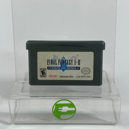 Final Fantasy I & II Dawn of Souls (Nintendo GameBoy Advance, 2004) Cart Only