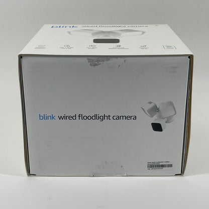 New Blink Wired Floodlight Camera LED Smart Security Camera, 2600 Lumens