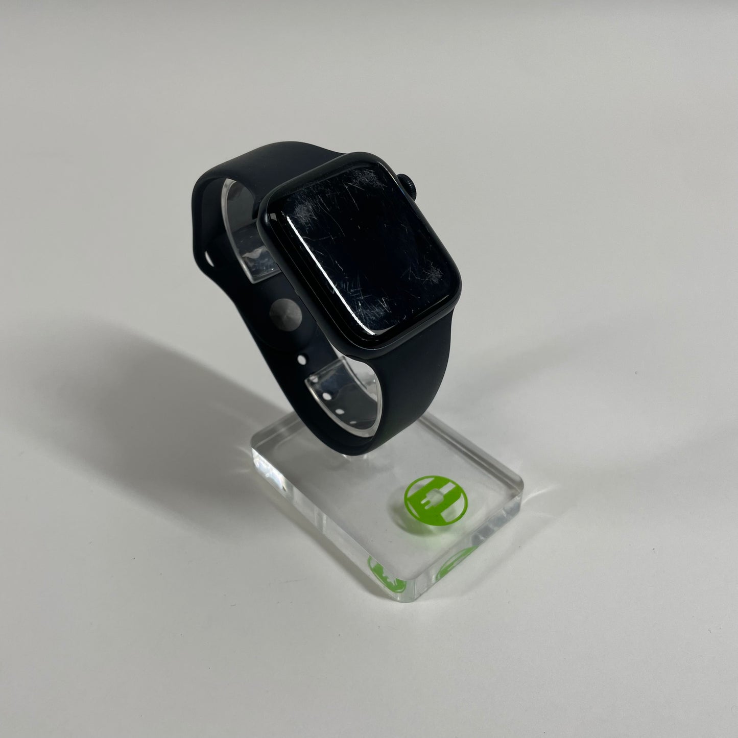 Unlocked Apple Watch SE 2nd Gen 44MM Mid. Aluminum Black Sport Band MNU03LL/A