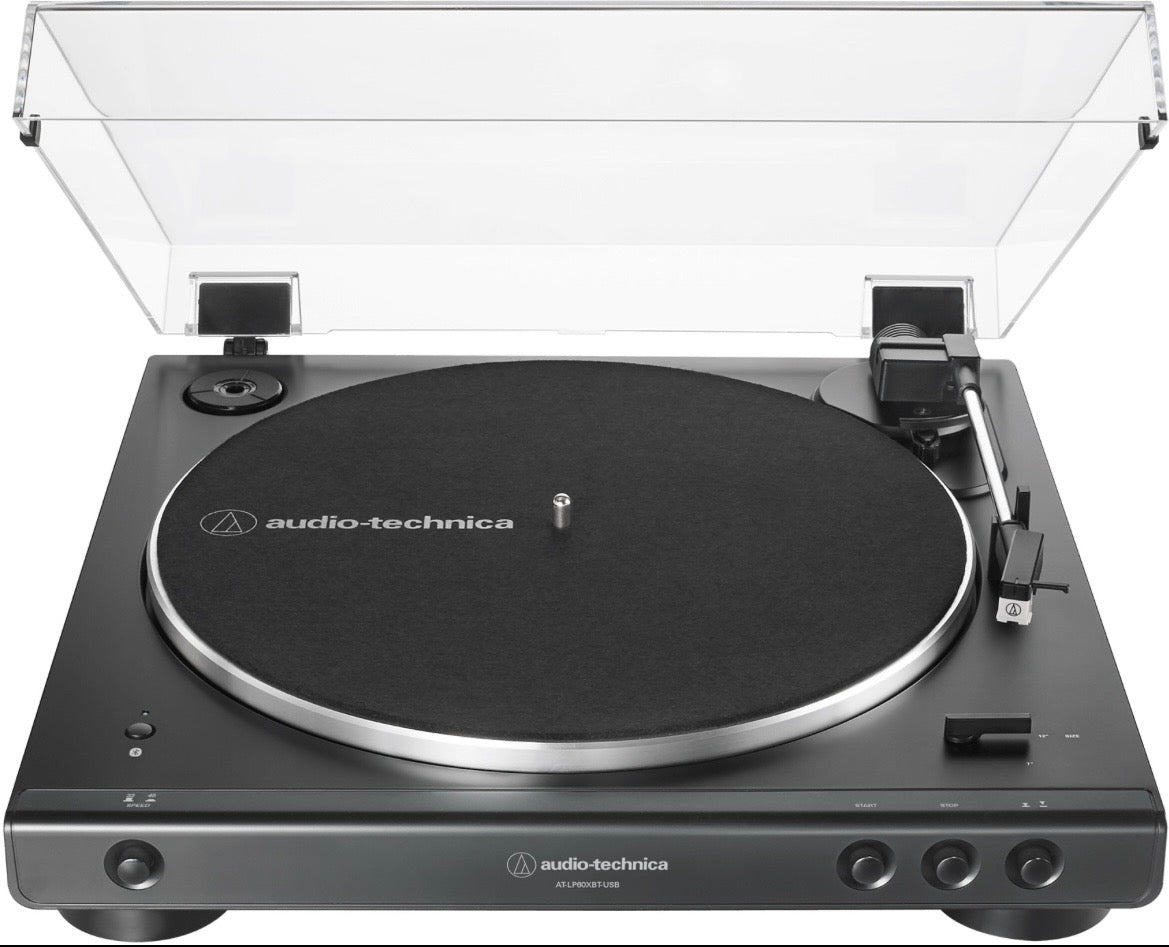 Audio-Technica AT-LP60XBT Fully Auto Wireless Turntable AT-LP60XBT BK US