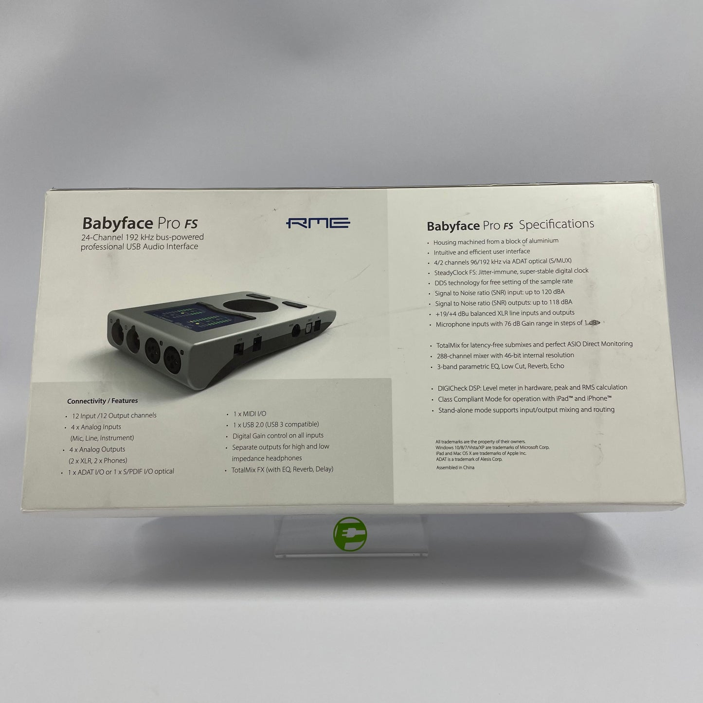 RME Babyface Pro FS 4/2 USB Audio Interface