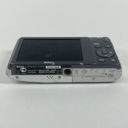 Nikon COOLPIX S3500 20.1MP Digital Point And Shoot Camera