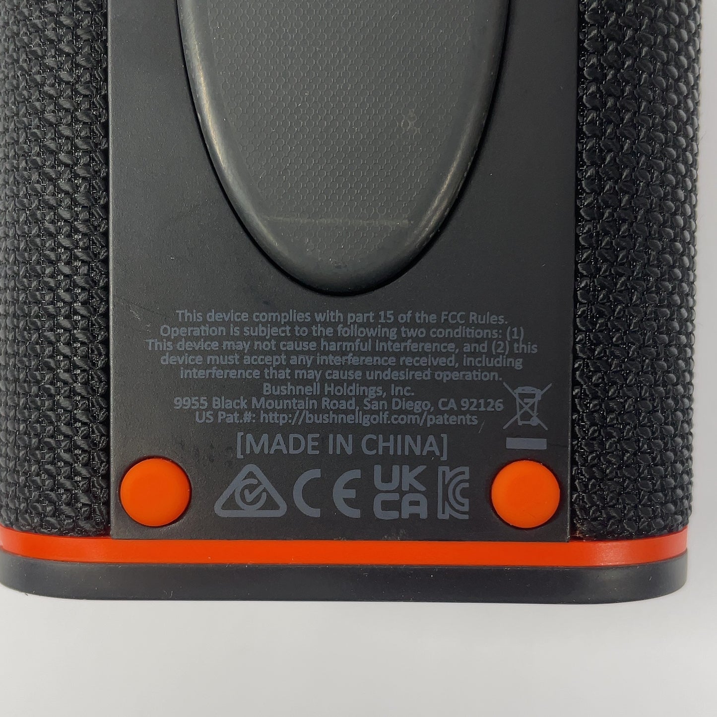 Bushnell Golf Wingman Portable Putdoor Bluetooth Speaker Black