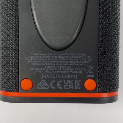 Bushnell Golf Wingman Portable Putdoor Bluetooth Speaker Black