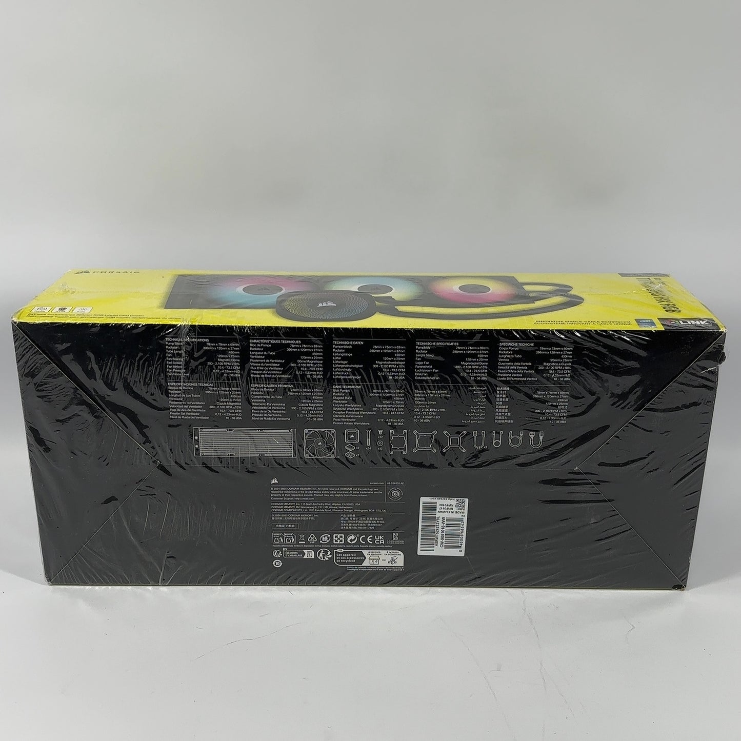 Corsair iCUE LINK TITAN 360 RX LCD Liquid CPU Cooler