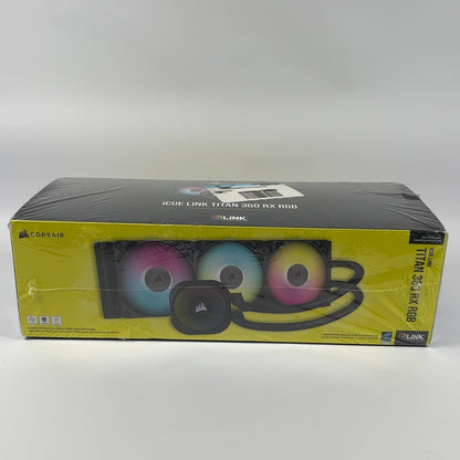 Corsair iCUE LINK TITAN 360 RX LCD Liquid CPU Cooler