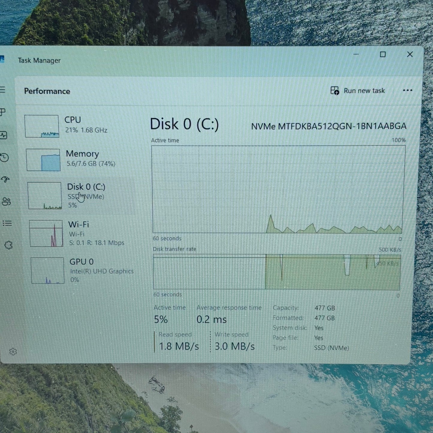 Asus Vivobook 15 F1504V 15.6" i5-1334U 4.4Ghz 16GB RAM 512GB SSD