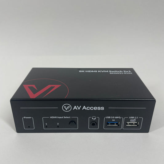 AV ACCESS 4KIP 100-KVM Zero-Latency, IP-Based KVM Extender 4KIP100-KVM
