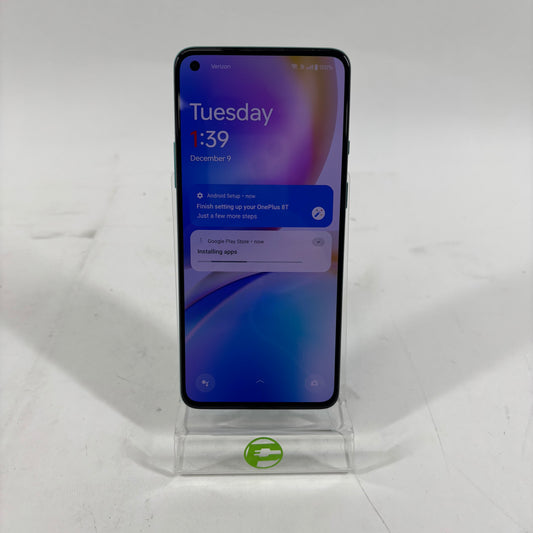 Unlocked OnePlus 8T 256GB Aquamarine Green KB2005 (Back Cracked, Still Works)