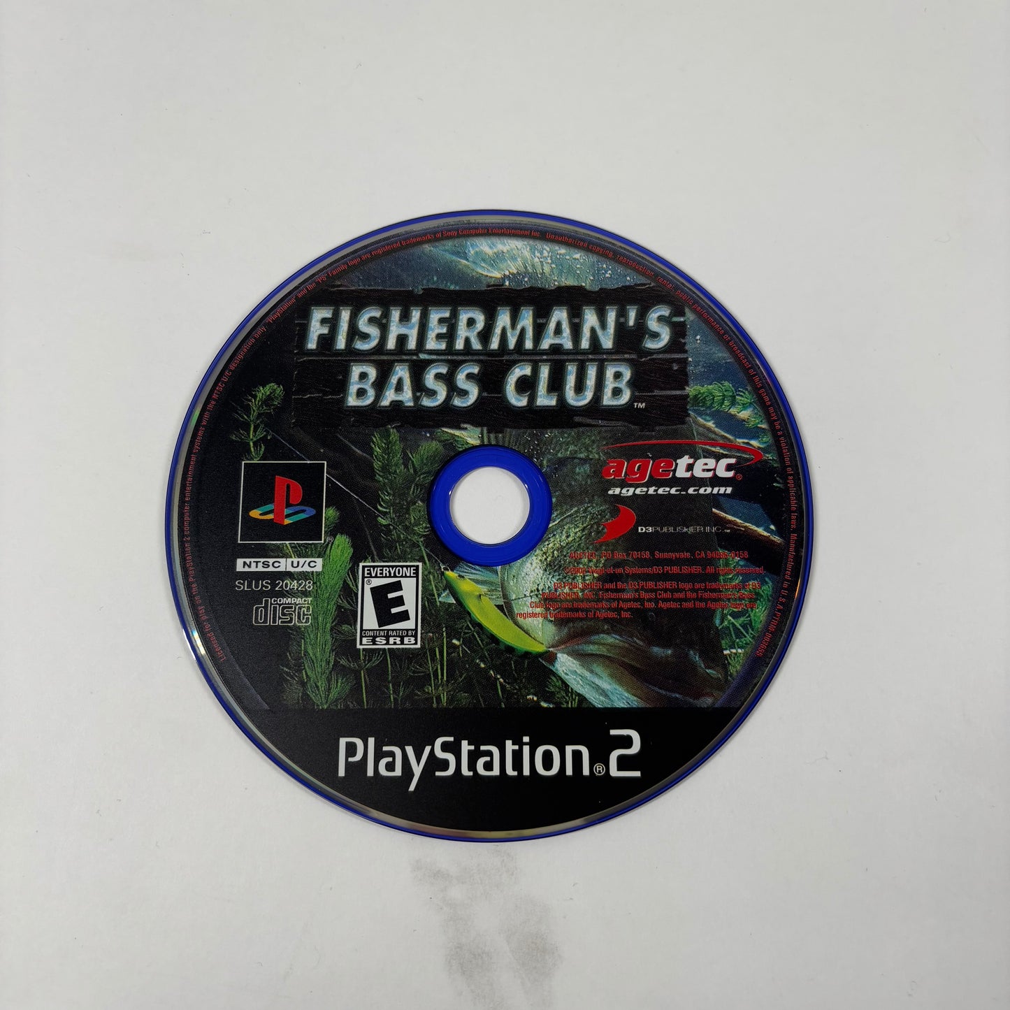 Fishermans Bass Club (Sony PlayStation 2 PS2, 2002)