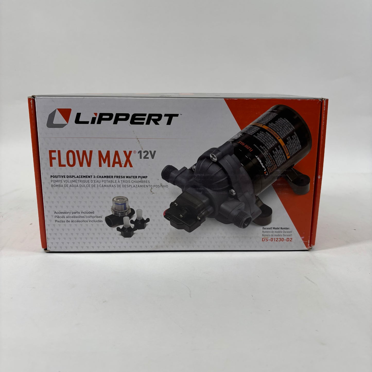 New Lippert Flow Max 12v 12V RV Water Pump 689052