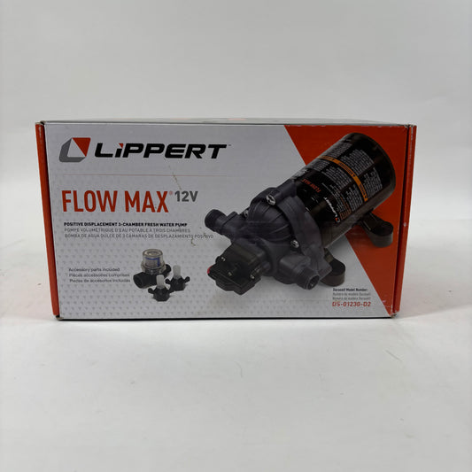 New Lippert Flow Max 12v 12V RV Water Pump 689052