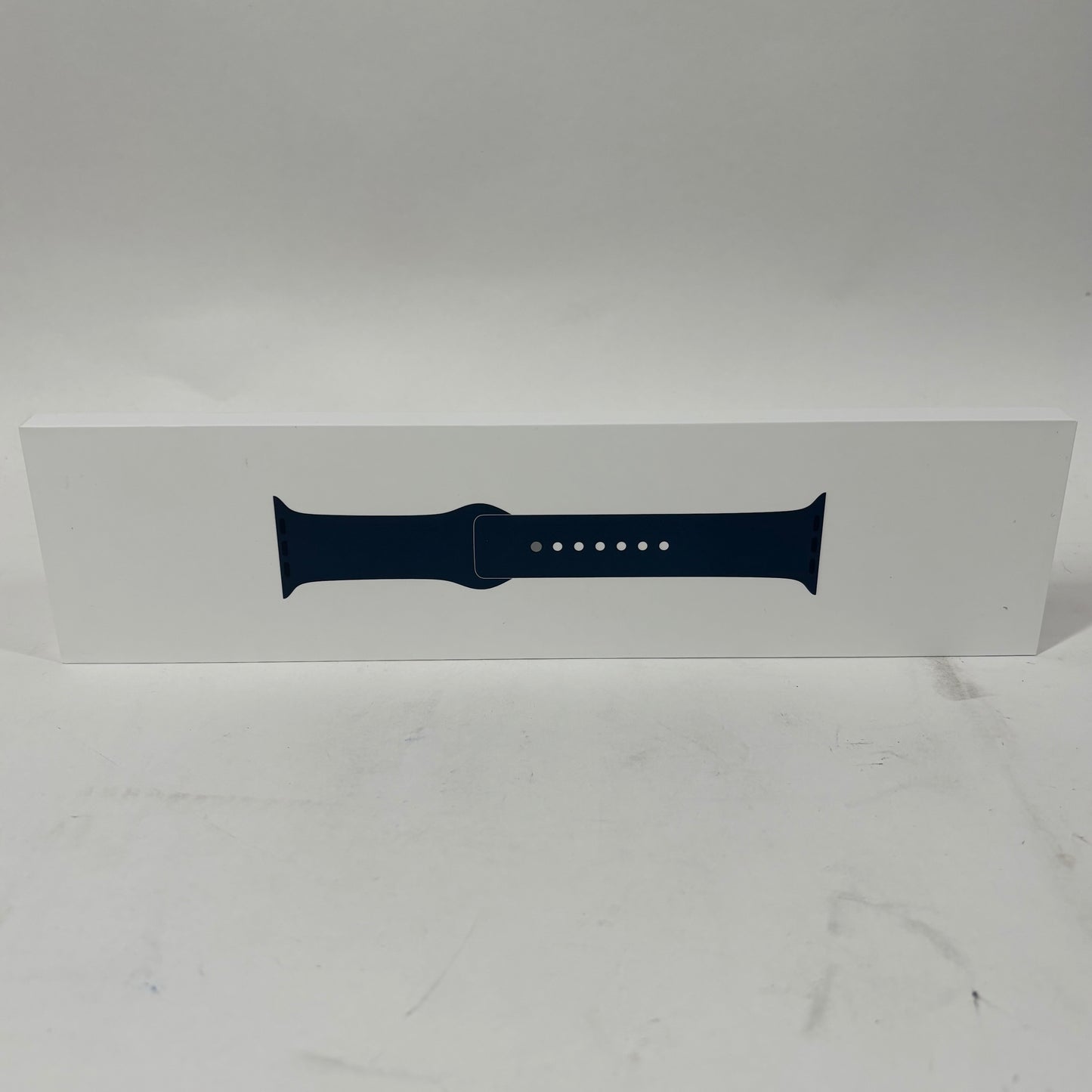 Apple Watch Series 7 41MM Graphite Stainless Steel Abyss Blue Sport Band