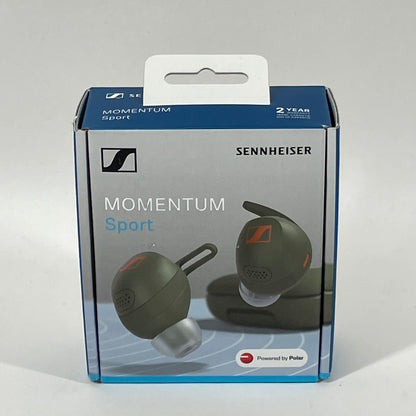 New Sennheiser MOMENTUM SPORT Wireless Bluetooth Earbuds Burned Olive 700306