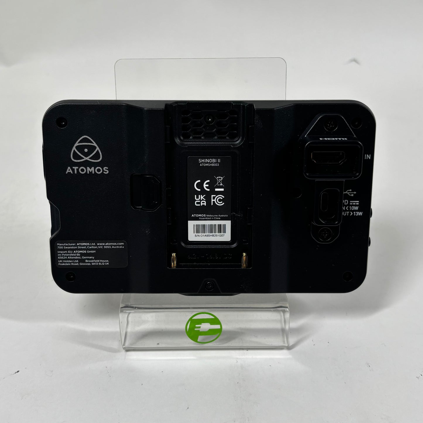 Atomos 5.2" ATOMSHB003 HDR IPS LCD 60Hz Video Monitor