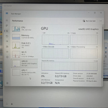 Asus Vivobook 15 S532F 15.6" i5-8265U 1.6GHz 8GB RAM 512GB SSD