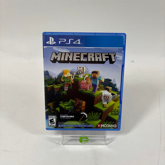 Minecraft Starter Collection (Sony PlayStation 4 PS4, 2019)