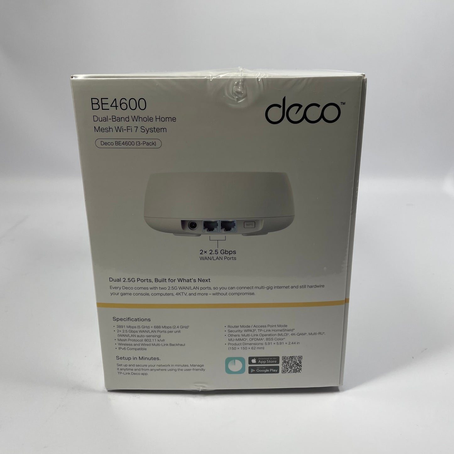New Deco BE4600 Mesh WiFi 7 System 0100001762