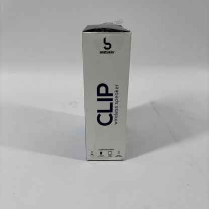 New Bass Jaxx Clip Bluetooth Speaker Blue SP-0261-BLUE