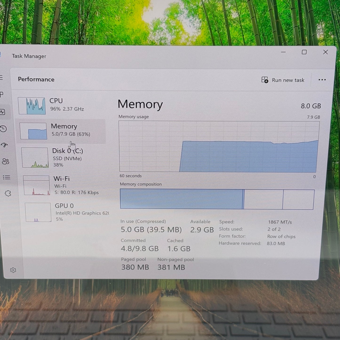 Microsoft Surface Book 2 1832 13.5" i5-7300U 2.6GHz 8GB RAM 128GB SSD