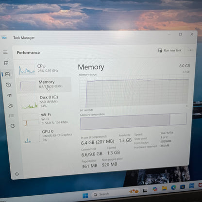 Dell Inspiron 3520 15.6 in i3-1115G4 4.5GHz 8GB RAM 256GB SSD