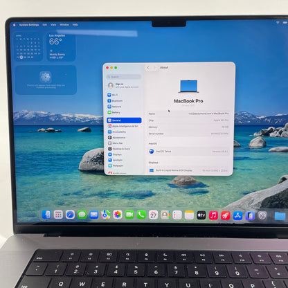 2021 Apple MacBook Pro 16" M1 Pro 16C GPU 3.2GHz 16GB RAM 1TB SSD A2485
