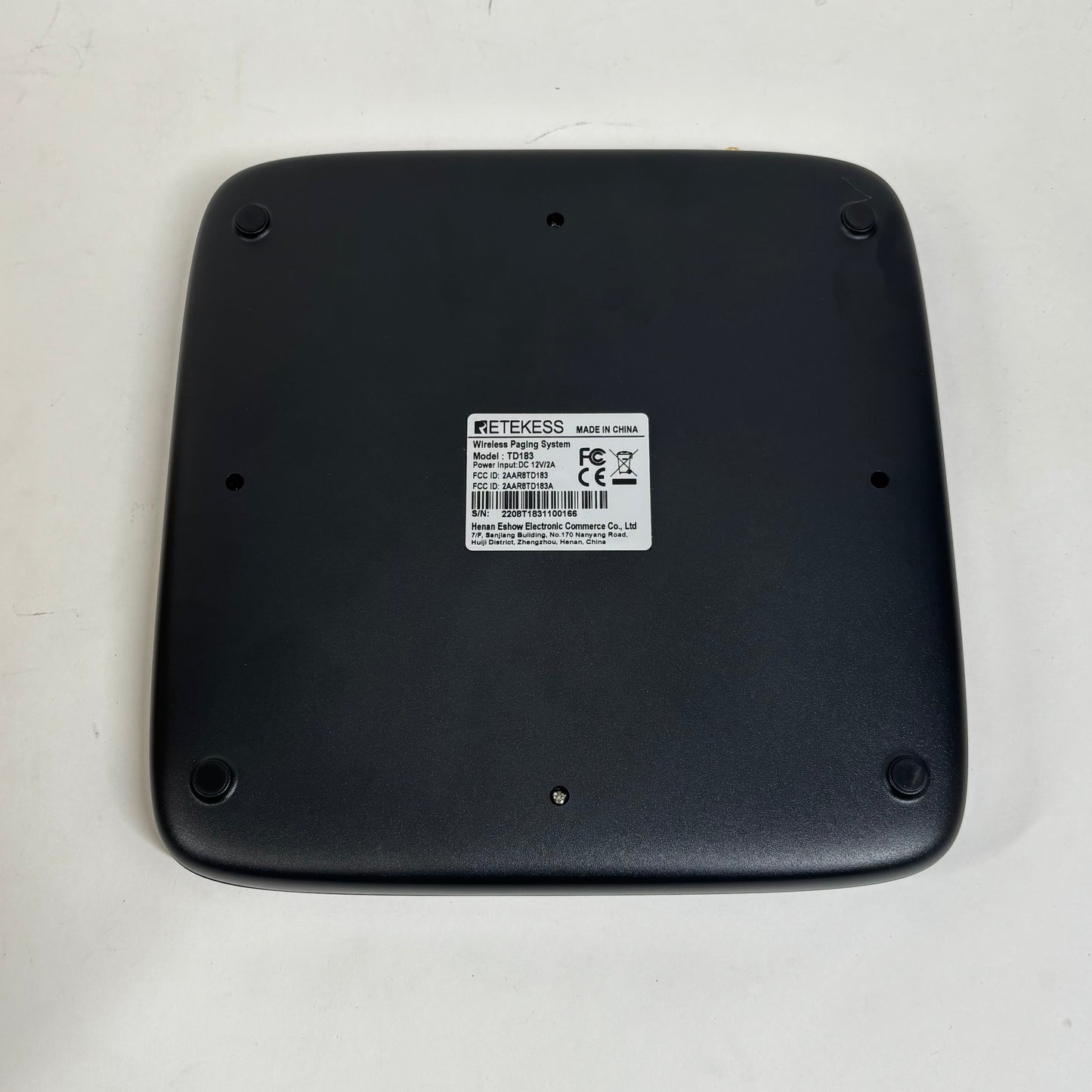 Retekess Pager Wireless Paging System TD183