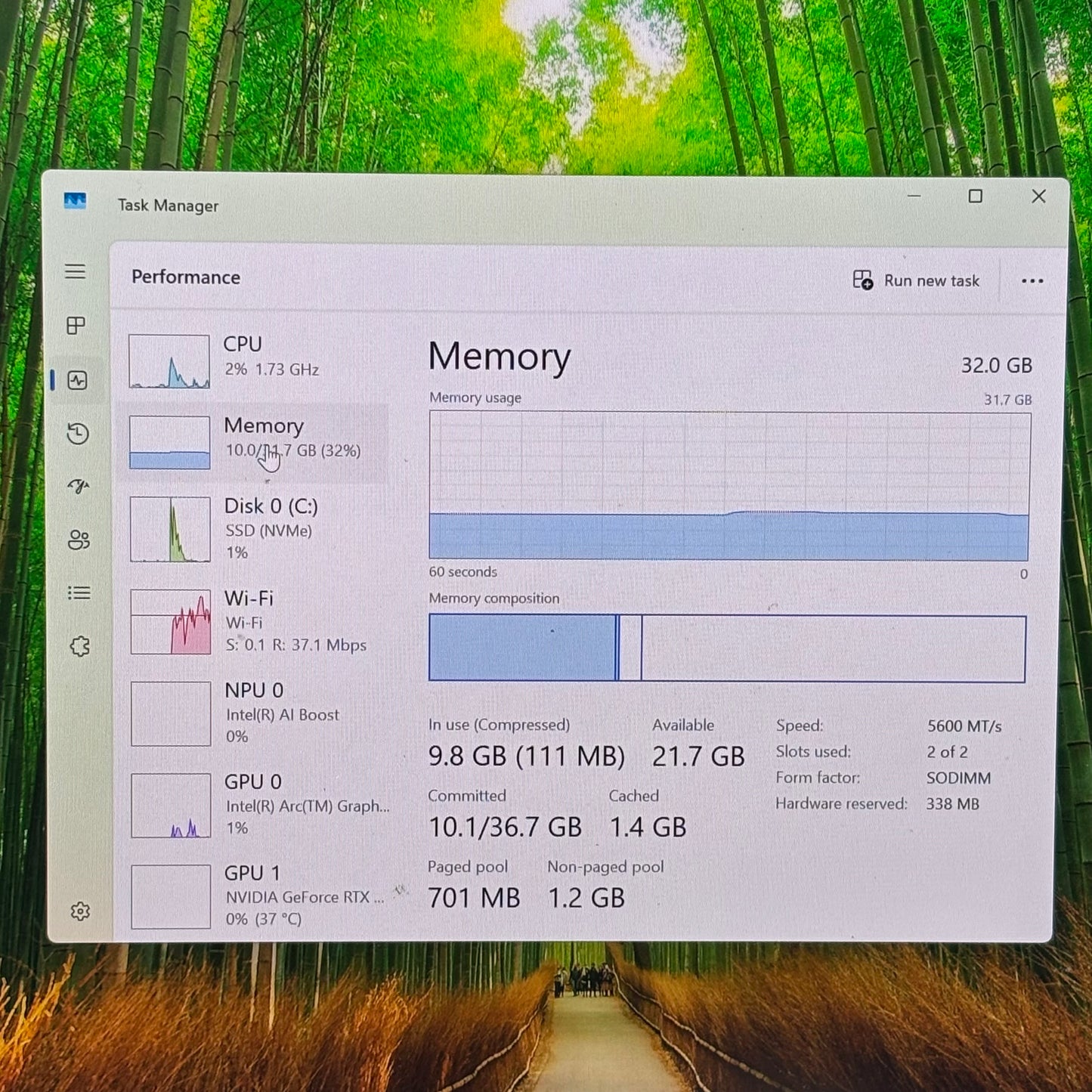MSI Stealth 16 AI Studio Core Ultra 9 185H 3.8GHz 32GB RAM 1TB GeForce RTX 4070