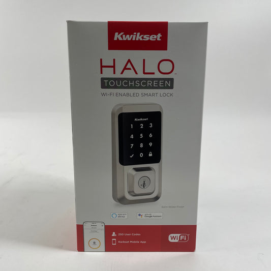 New Kwikset Halo Touch Screen Wi-Fi-Enabled Smart Deadbolts 99390-001