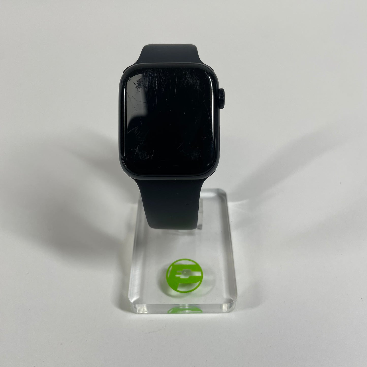 Unlocked Apple Watch SE 2nd Gen 44MM Mid. Aluminum Black Sport Band MNU03LL/A