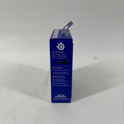 New Steelseries Arctis Gamebuds Active Noise Cancellation Headphones  61706