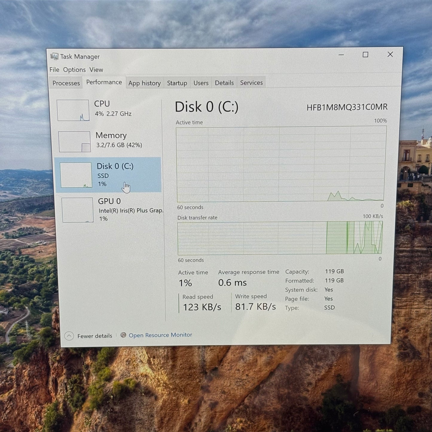 Microsoft Surface Pro 7 12.3" i5-1035G4 2.4GHz 8GB RAM 128GB SSD(With Keyboard)