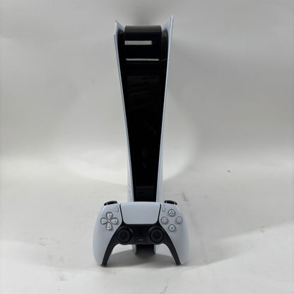 Sony PS5 Digital Edition 825GB White Console Gaming System CFI-1215B